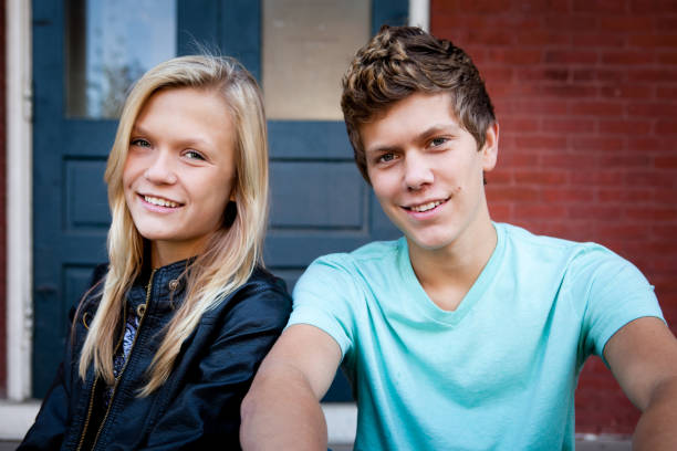 istock Teenage Siblings 164715684