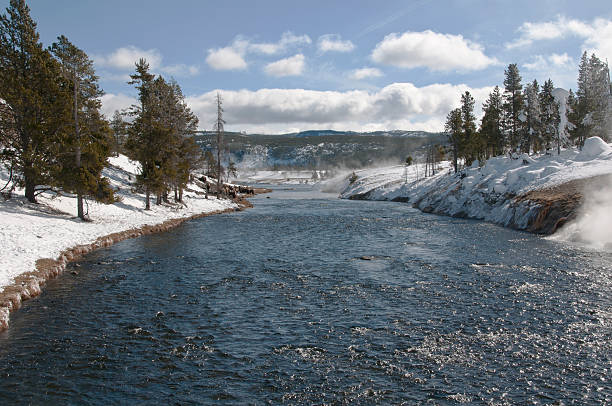 istock River view from Yellowstone National Park 164717186