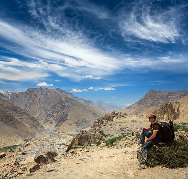 istock Tourist in Himalayas 164720205