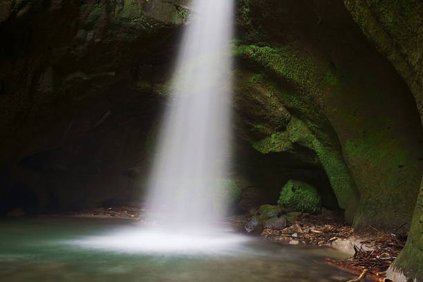 istock The waterfall basin of the divine Nagano Falls 1647295373