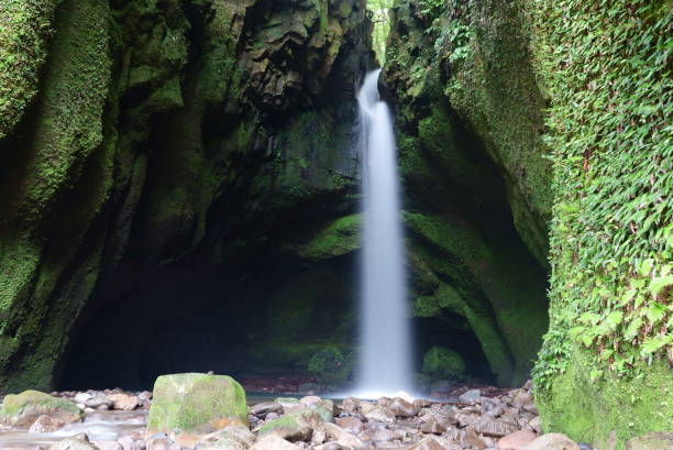 istock Scenery of Nagano Falls covered with moss 1647296387