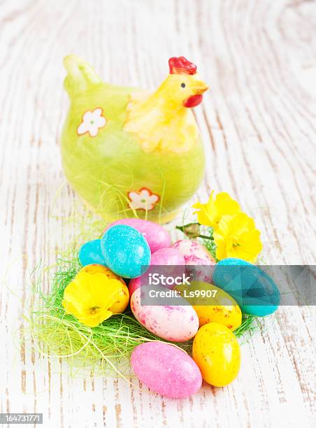 Easter Eggs Stock Photo - Download Image Now - Beak, Bird, Cheerful