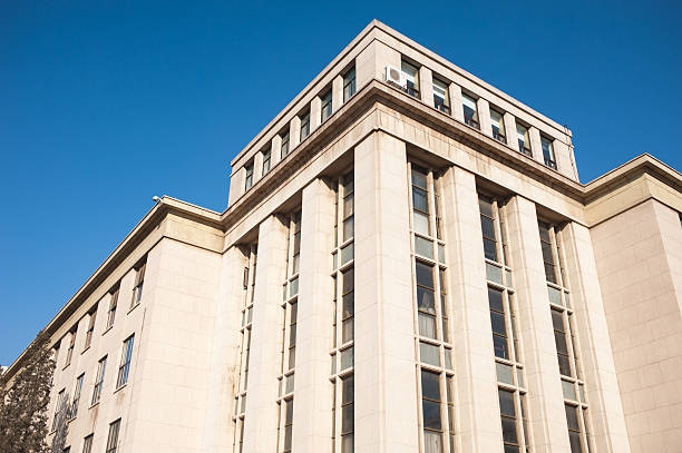 istock architecture on a background of the blue sky 164733157