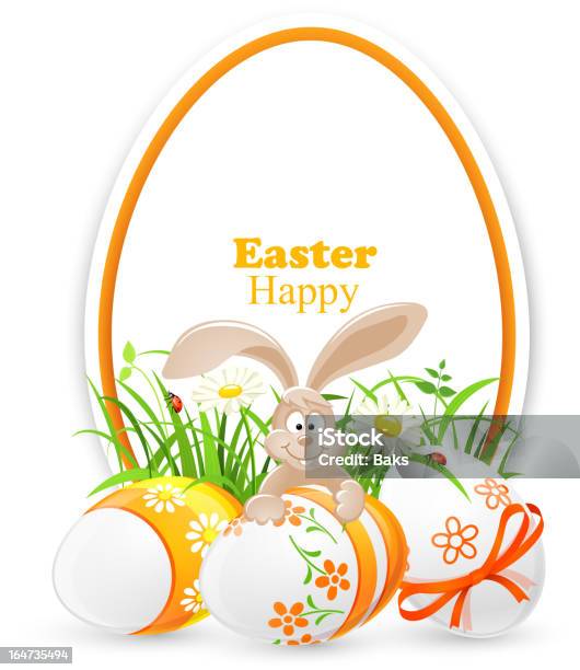 Easter Banner Stock Illustration - Download Image Now - Backgrounds, Butterfly - Insect, Celebration