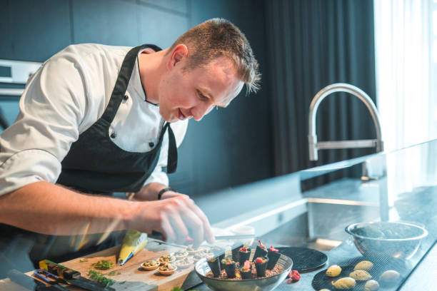 istock Personal Chef in Professional Uniform Creating Gourmet Delights 1647412736