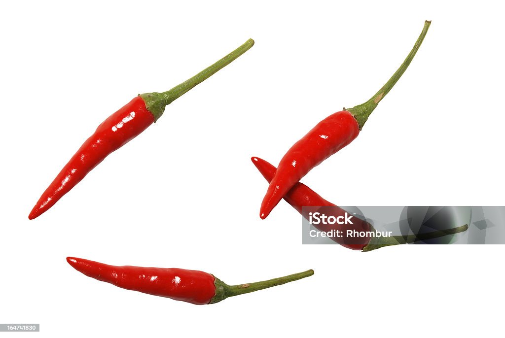 Red Chili (with clipping path - Lizenzfrei Asien Stock-Foto