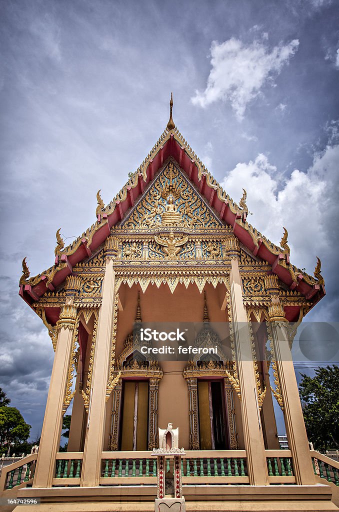 Buddhist temple Buddhist temple in Hua Hin, Thailand. Architecture Stock Photo