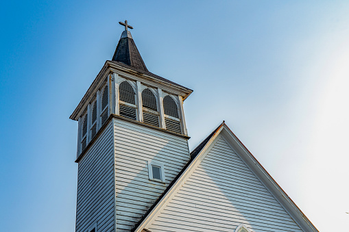 St. John's Episcopal Church in Ketchikan, Alaska, USA.