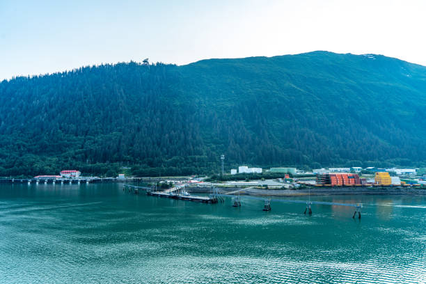 istock Juneau Cruise Ship Docks view, Alaska, USA 1647451468