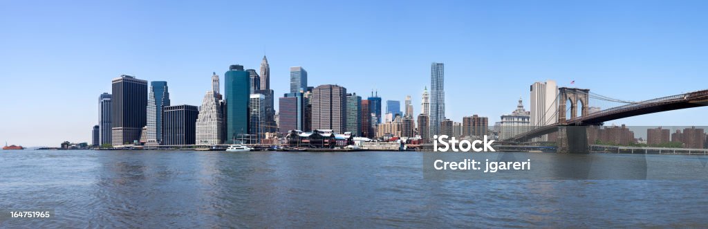 New York City, USA-skyline - Lizenzfrei Außenaufnahme von Gebäuden Stock-Foto