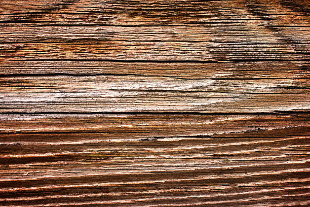 istock Old stripy wooden texture 164754943