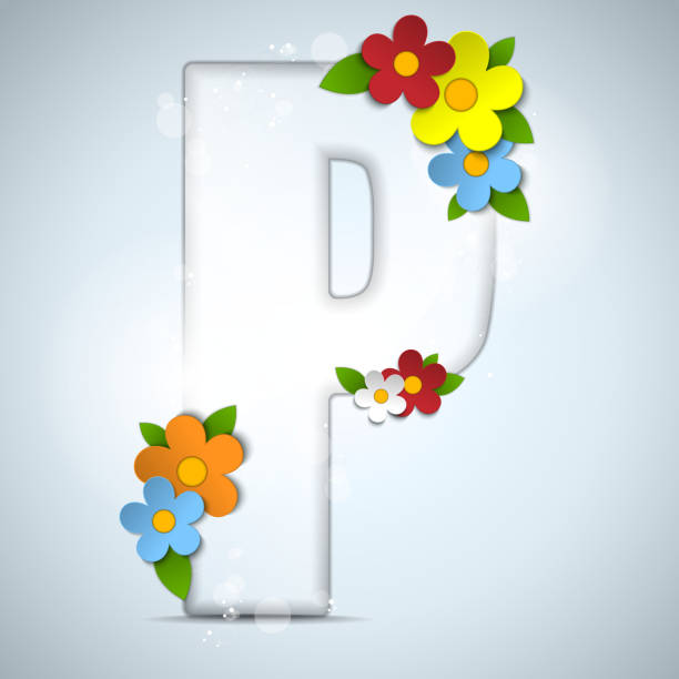 Spring Letters P 70+ Letter P Alphabet Flower Daisy Stock Photos, Pictures & Royalty ...