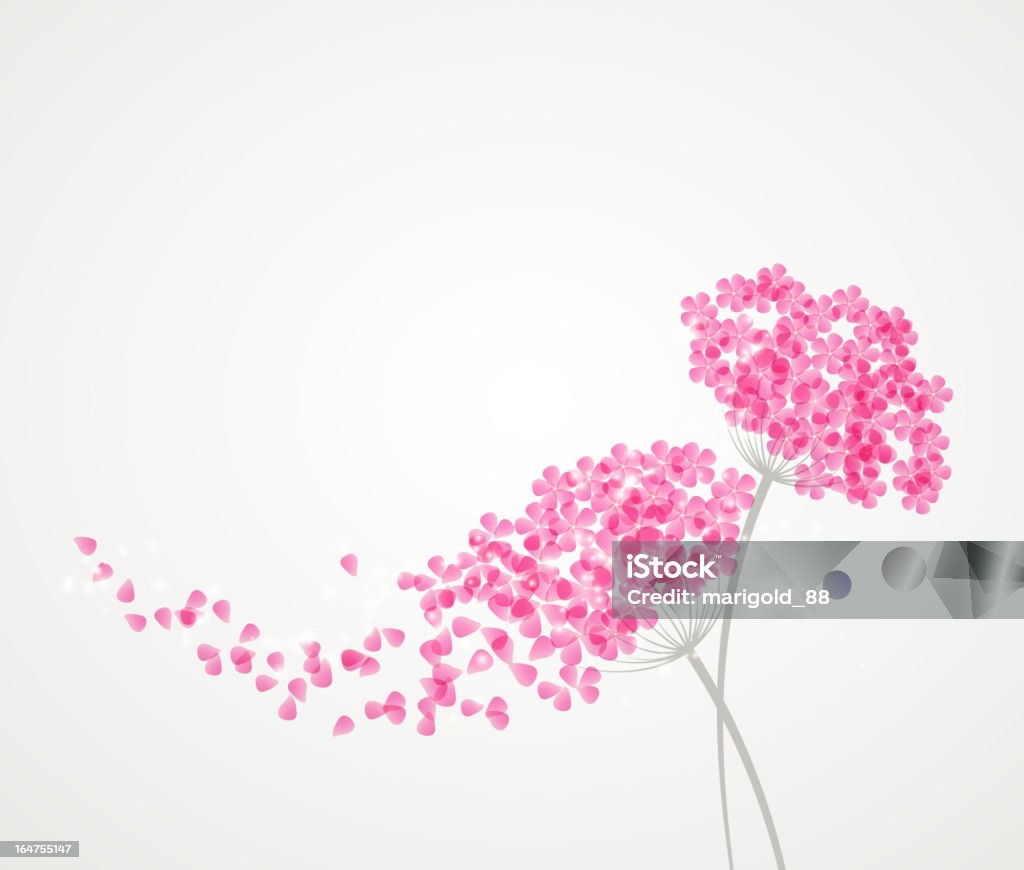 Floral background Vector illustration abstract flower background. EPS10. Contains transparency. Blossom stock vector