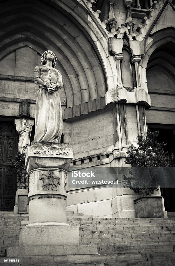 Jeanne d'Arc in der Kirche des Reformes (1855) in Marseille - Lizenzfrei Heiliger Stock-Foto