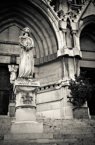 istock Jeanne d'Arc at L'eglise des Reformes (1855) in Marseille 164755878