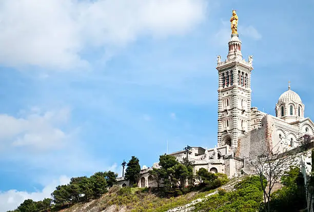 Notre-Dame de la Garde (literally Our Lady of the Guard), is a basilica in Marseille, France.