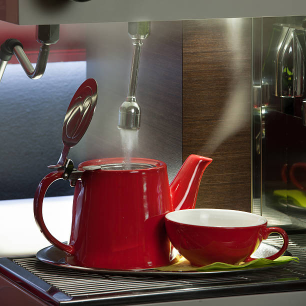 istock Bar - preparing tea in a teapot 164756998
