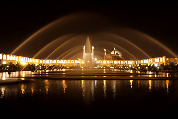 istock Naqsh-e Jahan Square and Shah Mosque at night 164764286