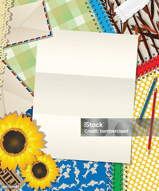 Abstract Lette Letter Abstract Stock Illustration - Download Image Now - Cardboard ...