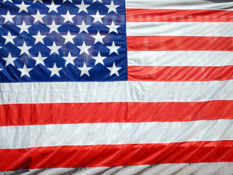 USA textile flag