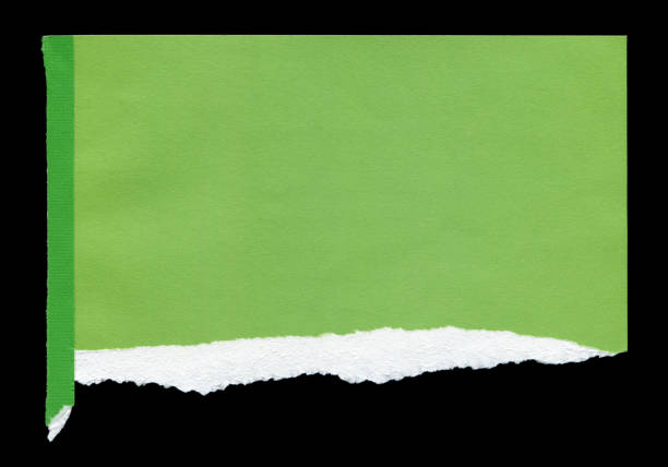 istock Cut or torn paper background textured isolated 1647736276