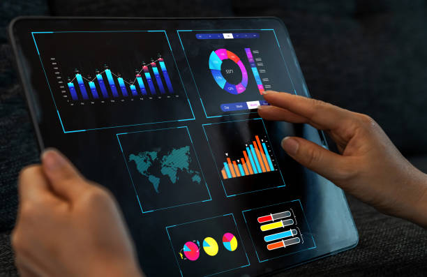 istock People use tablet with business analyzing and data management system and make report with KPI, strategy, finance, sales, marketing, money, business growth, financial investment graph 1647737963