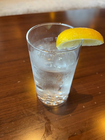 lemon ice water