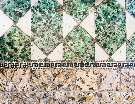 Detail of a mosaic floor with a beautiful pattern
Design, background, pattern