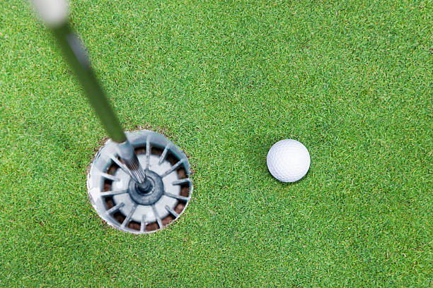istock Golf Ball Close to the Pin 164780617