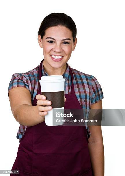 Mujer Con Café Para Llevar Foto de stock y más banco de imágenes de 20 a 29 años - 20 a 29 años, 20-24 años, Adulto