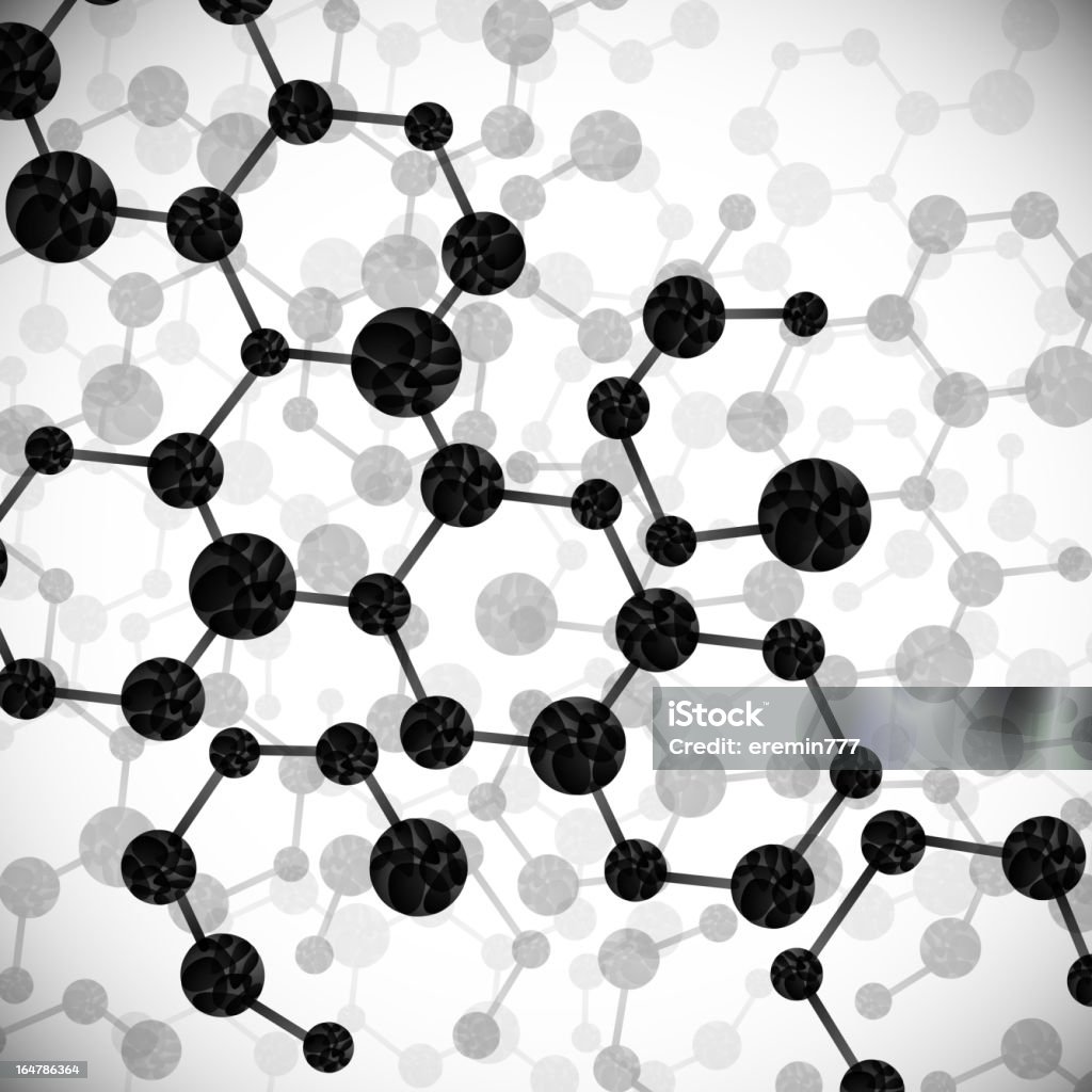 dna-Molekül abstrakt Hintergrund - Lizenzfrei Abstrakt Vektorgrafik