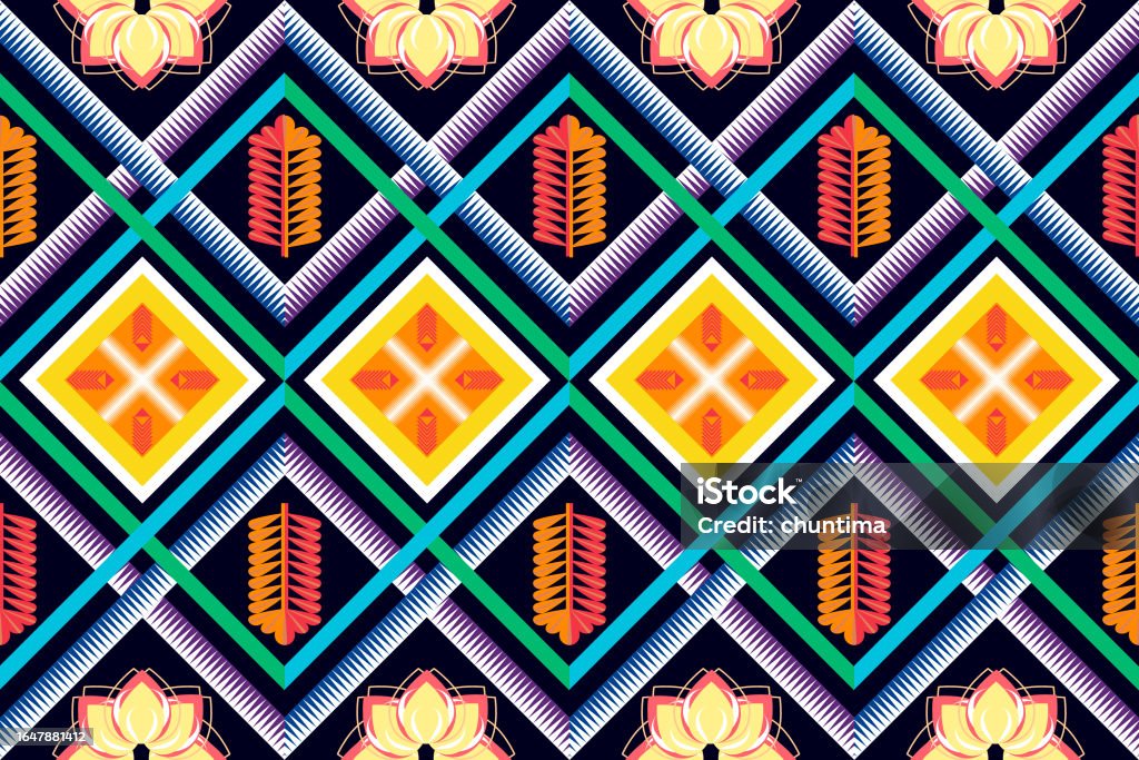 Ethnic Java Pattern Ethnic Patterns Stock Illustration - Download Image Now - Abstract, Art ...