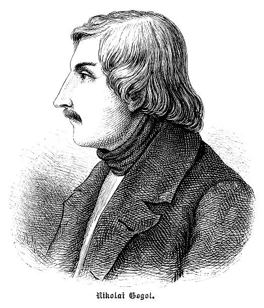 istock Nikolai Gogol - Antique Engraved Portrait 164795051