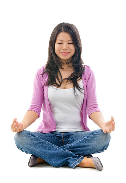 istock Calm Southeast Asian Chinese woman 164795443