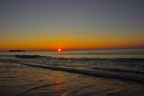 istock Sunrise in Black Sea 1647957193