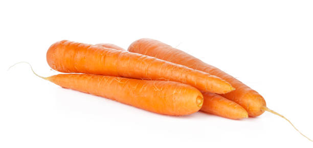 istock Carrot vegetable isolated on white background cutout 1647957727