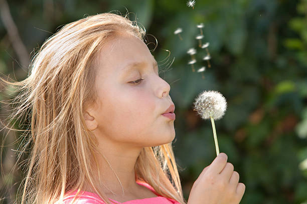 istock girl with dandelion 164798181