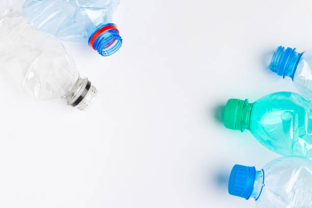 istock Empty colorful plastic bottles are recyclable waste 1647983507
