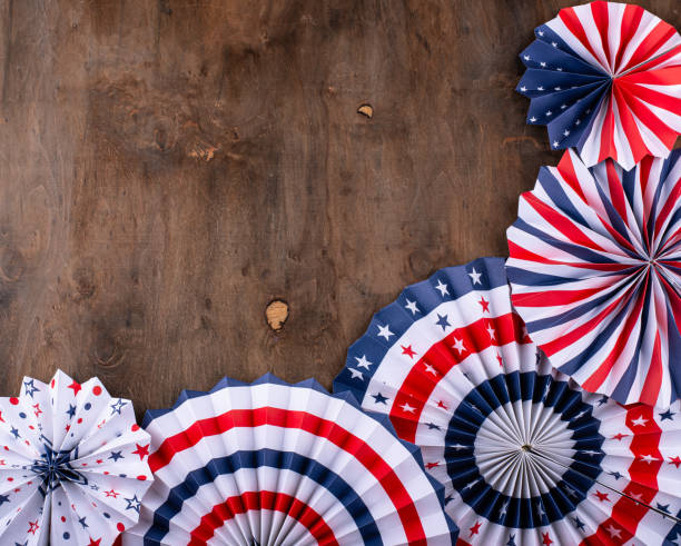 istock Labor Day celebration with USA flag 1648021915