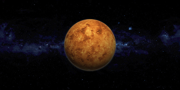 Venus and Milky Way Galaxy Background - Copy