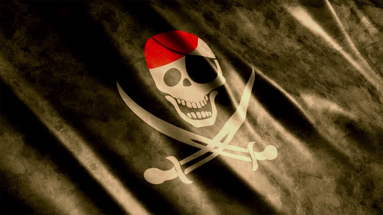 Pirate Flag Grunge