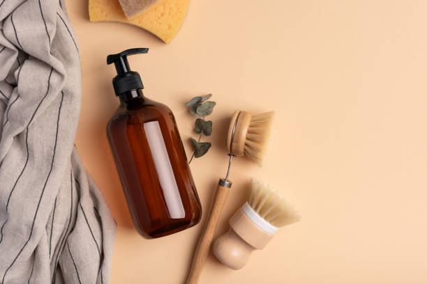 istock Eco-friendly cleaning tools for sustainable lifestyle 1648091840