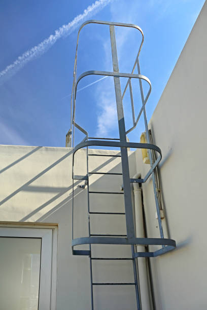 istock External Mount Roof Ladder 1648138880