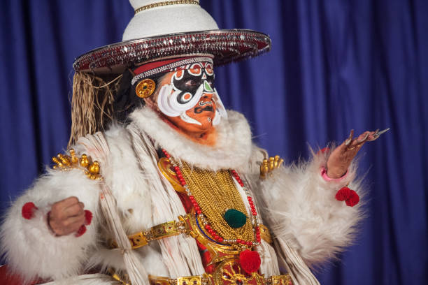 istock Kathakali character portraying Lord Hanuman 1648140471