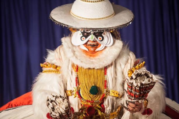 istock Kathakali character portraying Lord Hanuman 1648140496