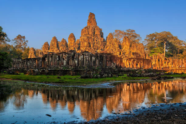 istock Bayon Temple At Sunset In Cambodia 1648142237