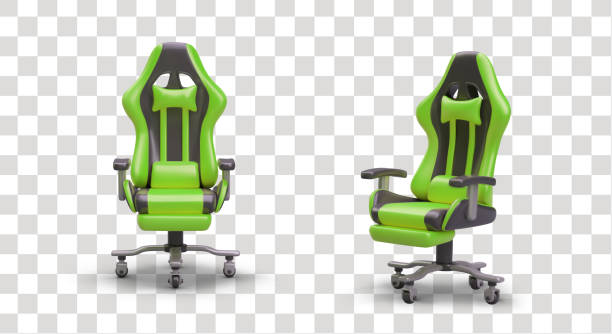 istock View of modern comfortable racing cars seat design armchair 1648144445