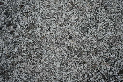 Small stones  background texture , top view