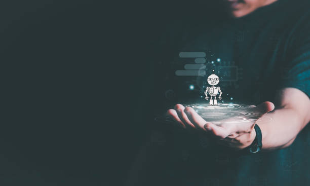 istock The person showing AI technology that connects information to various systems, concepts, management, digital transformation Internet of Things, Big Data and Business Processes, Automated Operations 1648157082