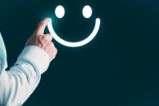 istock Customer services best excellent business rating experience. Satisfaction survey concept. user gives ratings to service experience on the online application, online marketing, and business processes. 1648159363